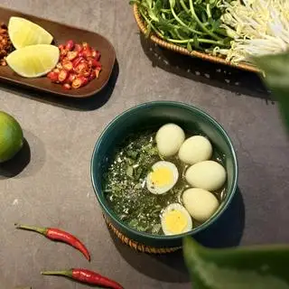 Trứng cút thêm - 10.000 ₫ tại Bánh Canh Cá Lóc Cố Đô - Phạm Văn Hai
