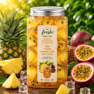 Hình ảnh Dứa Leo Hạt Chia 