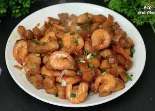 Hình ảnh Cơm tôm ram thịt