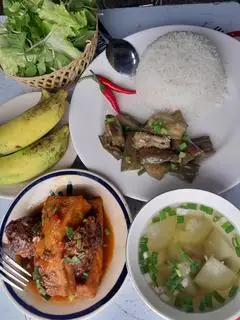 Hình ảnh Cơm đậu hủ dồn thịt sốt cà