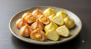 Hình ảnh Bánh bao trứng cá mix trứng tôm - 4 viên 