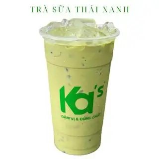 Hình ảnh Trà sữa Thái xanh size L