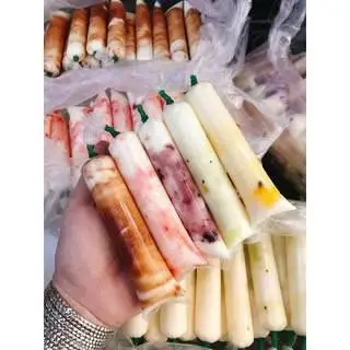 Hình ảnh Sữa chua dẻo sốt trái cây set 10 bịch