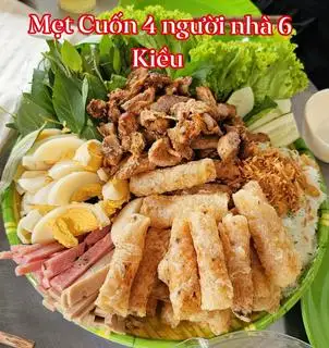Hình ảnh Mẹt cuốn 4 người