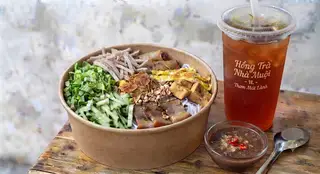 Hình ảnh Bún mắm nêm Thập Cẩm + Hồng Trà 1L