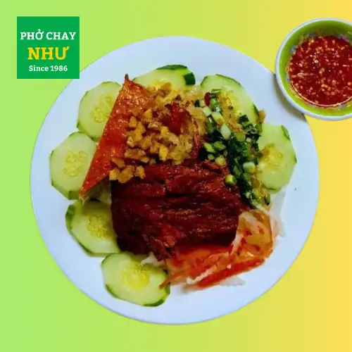 Cơm Tấm Sườn Bì Chả - Vegan Broken Rice - 55.000 ₫ tại  Phở Chay Như - Trương Quyền