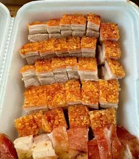 Hình ảnh Thịt quay da giòn 500g