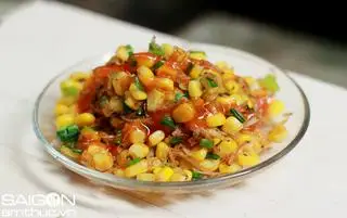 Hình ảnh bắp xào thơm ngon 