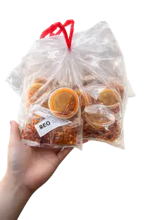 Hình ảnh Bt Phơi Sương ủ bơ chấm muối béo ngũ vị 