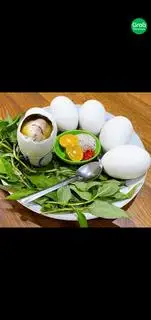Hình ảnh 5 trứng hột vịt lộn luộc nước dừa tươi thơm ngon béo ngậy của nước dừa tươi