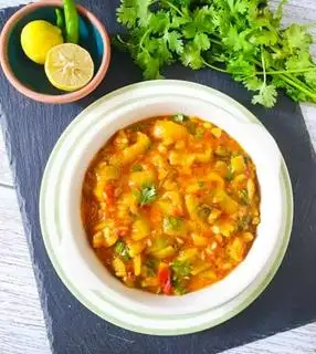 Hình ảnh Turai ki sabzi/ Cà ri mướp