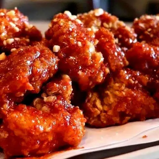 Spicy chicken ball - gà viên sốt cay - 129.000 ₫ tại Món Hàn Gangnam - Modern Korean Food - KDC Cầu Kinh