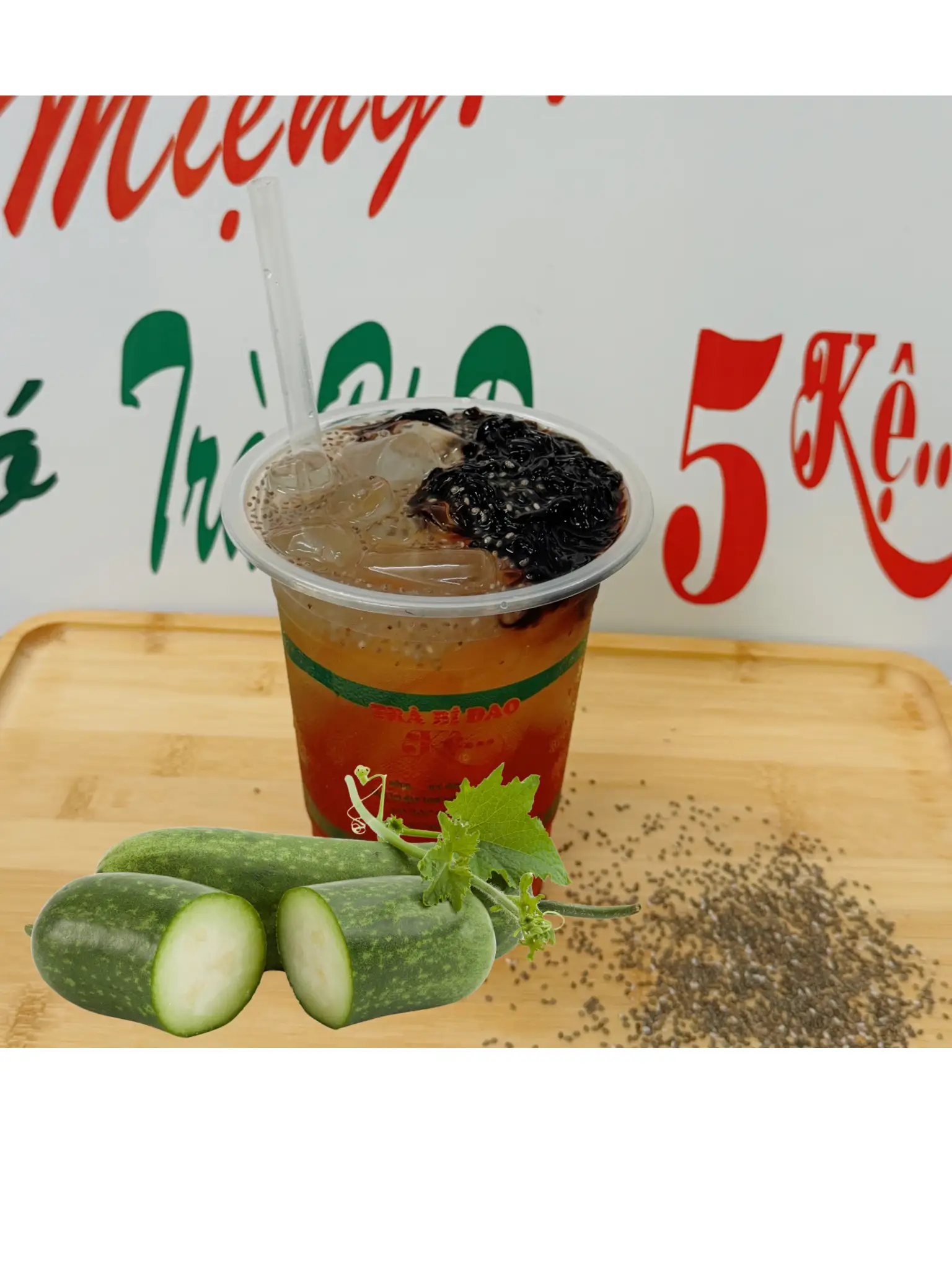 Trà sâm bí đao  - 39.000 ₫ tại Trà Bí Đao Kệ - Trà Sâm Bí Đao & Bánh Mì Chả Cá Nóng - Ngô Tất Tố