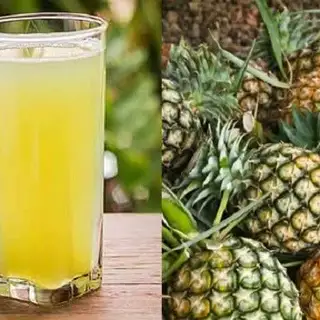 Hình ảnh nước ép mía +dứa