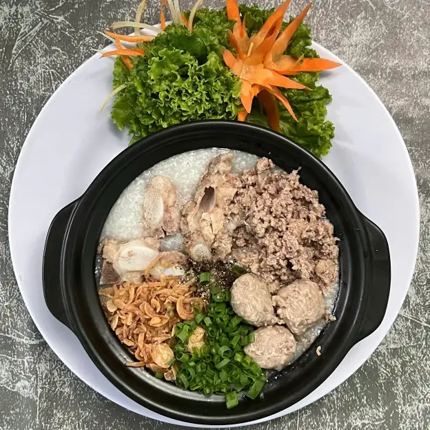 Cháo Sườn Thịt Bằm Bò Viên - 50.000 ₫ tại CHÁO SƯỜN - CHÁO ẾCH 18 - Nguyễn Duy Dương