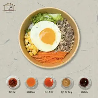 Hình ảnh Cơm trộn cơ bản bò bằm