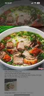 Hình ảnh Phở đùi vịt