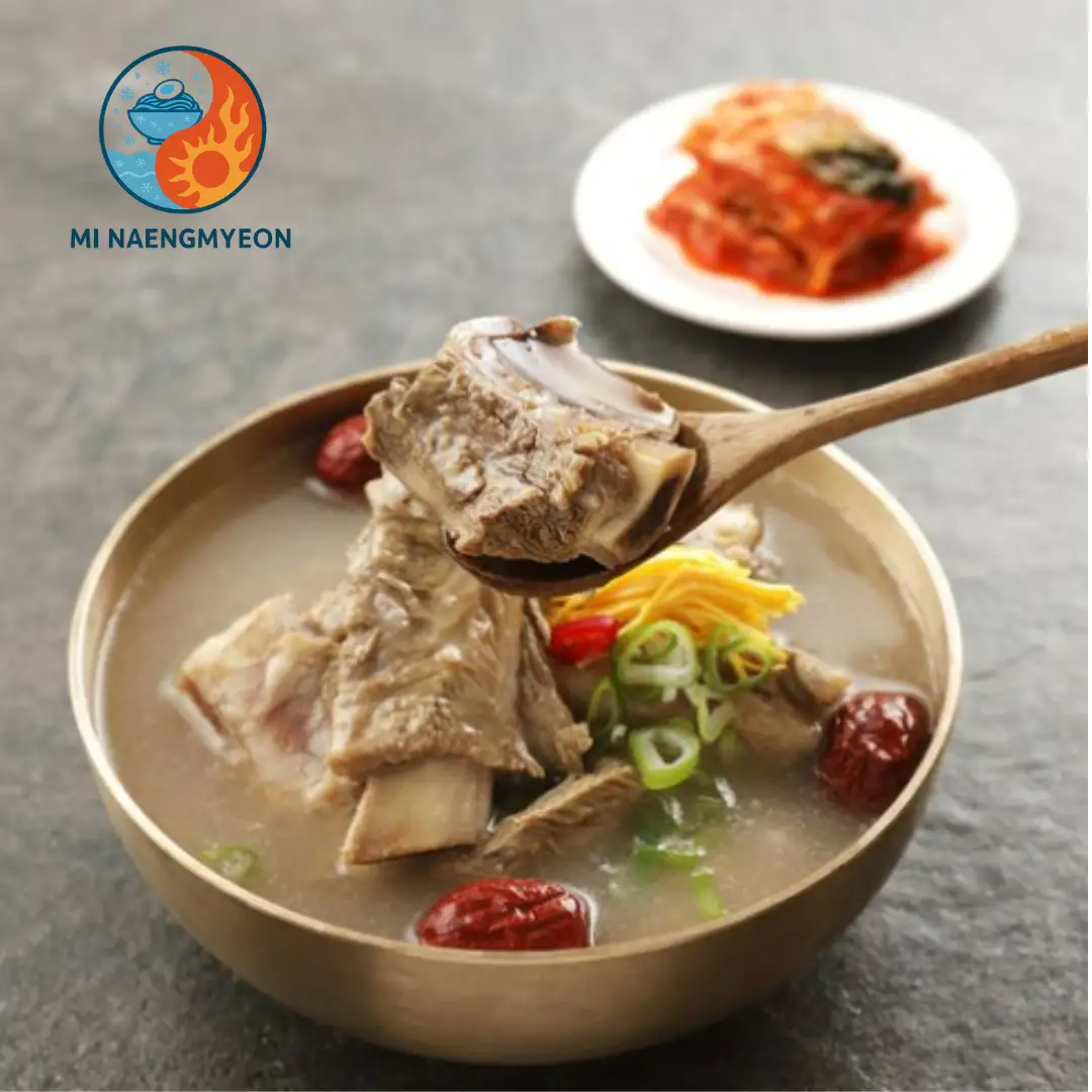 Hình ảnh canh sườn hàn quốc/갈비탕