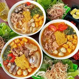 Hình ảnh Bún thập cẩm: cua, cá, ốc, bò , giò