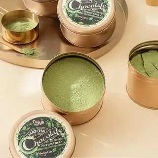 Hình ảnh Hộp Sweetin Petite - Matcha Chocolate Dreamcake (Bánh Hộp thiếc)
