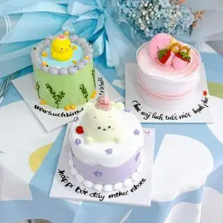 Hình ảnh Bánh kem mini size (CỰC NGON-ÍT NGỌT)