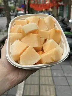Hình ảnh Dưa lưới cắt sẵn