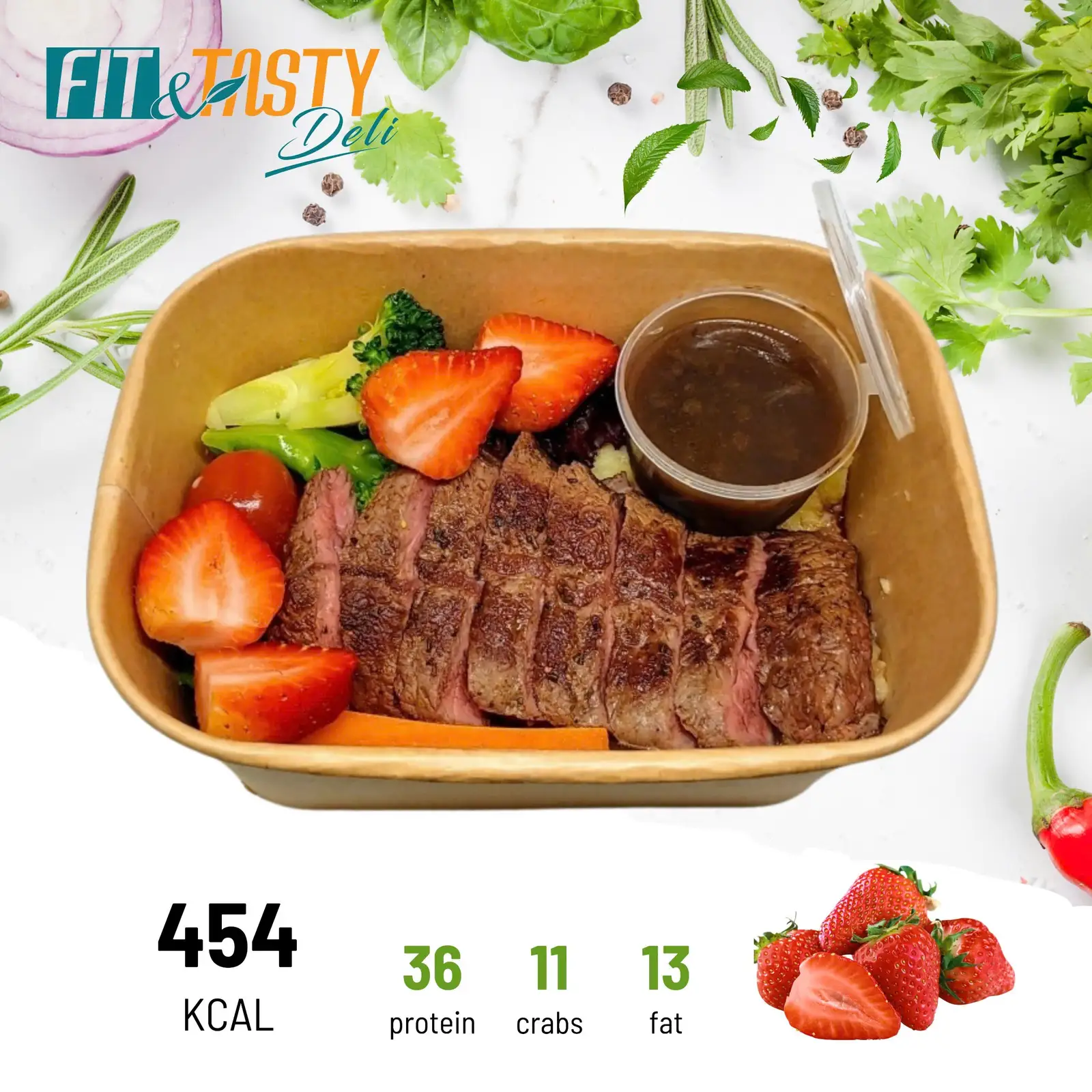 Beefsteak Topblade - 150.000 ₫ tại Fit & Tasty Deli - Healthy Food - Nguyễn Trãi