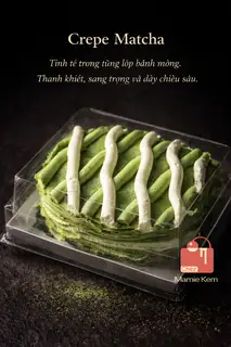 Hình ảnh Bánh Crepe Macha