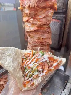 Hình ảnh Doner thịt tam giác cỡ lớn