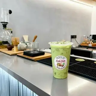 Hình ảnh Trà sữa Thái xanh size 500ml