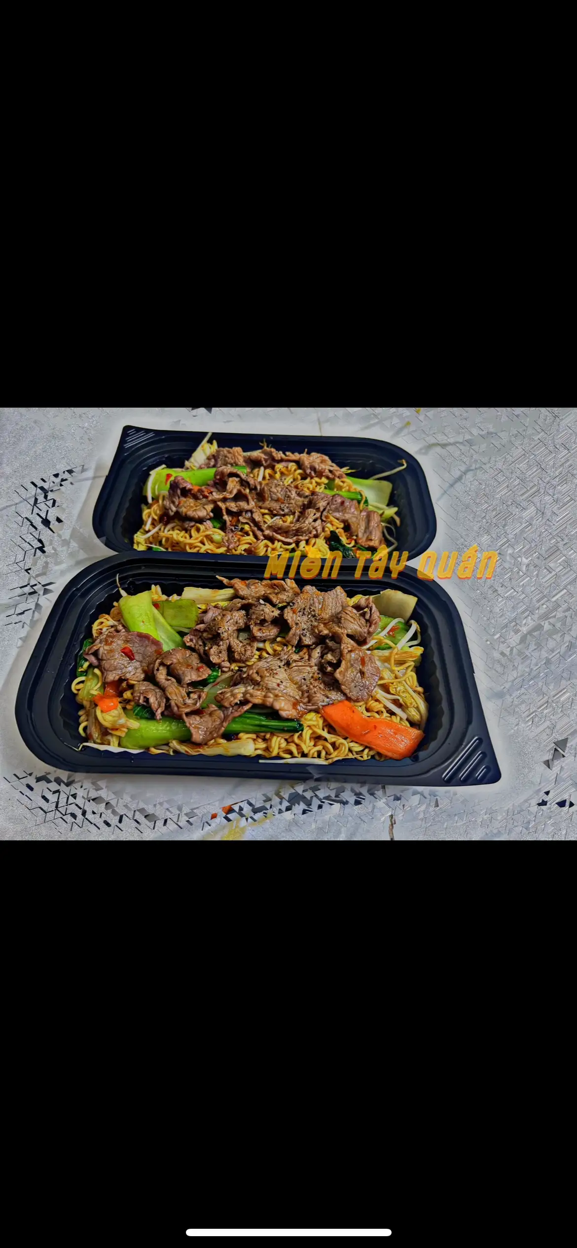 Mì xào bò - 55.000 ₫ tại Miền Tây Quán - Mì Xào & Miến Xào - Dương Bá Trạc