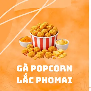 Hình ảnh Gà Popcorn Lắc Phomai