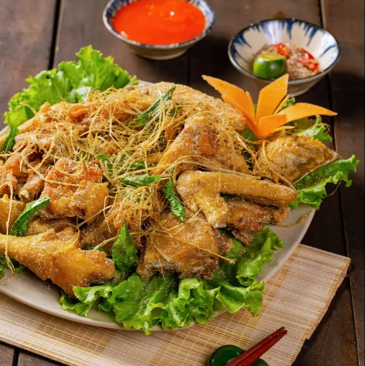 Hình ảnh Gà rang muối - 1 con