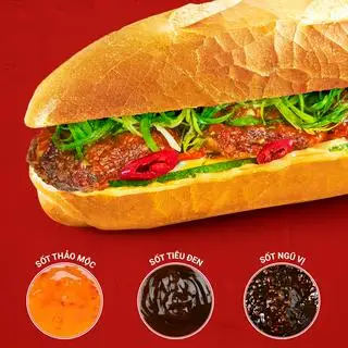 Hình ảnh Bánh Mì Bò Áp Chảo 