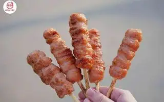 Hình ảnh Thịt hồ lô nướng - 烤豬肉