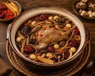 Hình ảnh Chim câu tần nấm dưỡng sinh
