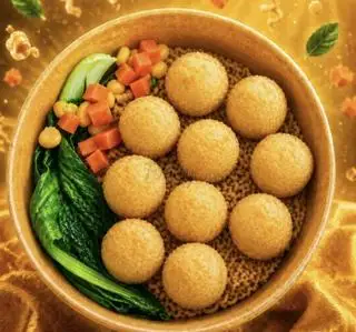 Hình ảnh Mì trộn cá viên