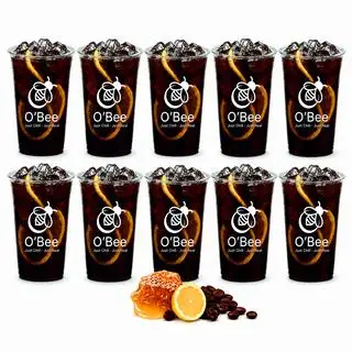 Combo 10 ly Cà Phê Ủ Lạnh Size L 500ml - 349.000 ₫ tại O'Bee Honey Coffee & Drinks - Nguyễn Thái Bình