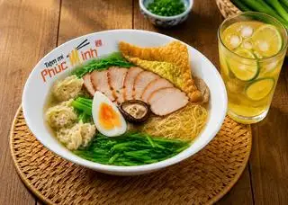 Hình ảnh Combo 1 bát đầy đủ, 1 trà chanh