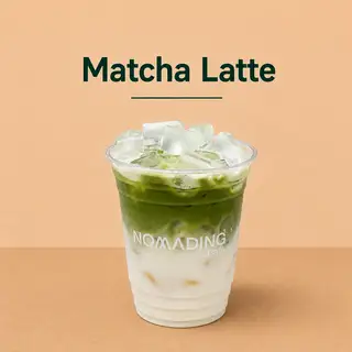Hình ảnh Matcha latte vị nguyên bản
