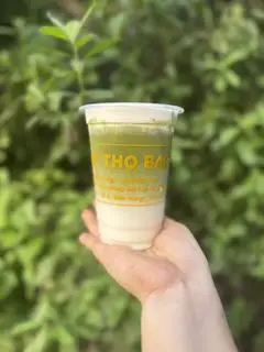 Hình ảnh Matcha latte kem mặn