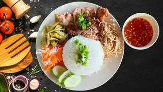 Hình ảnh Cơm sườn bì
