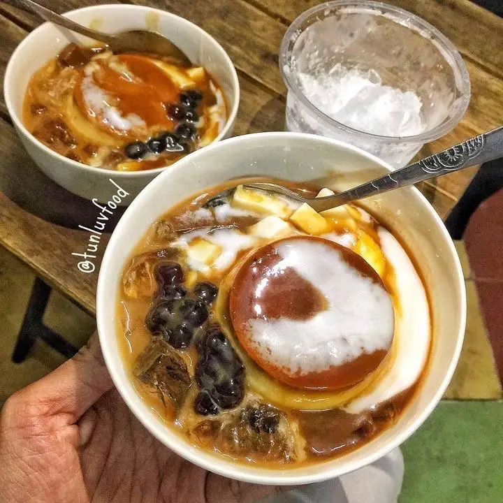 Bánh Flan Cốt Dừa - 33.000 ₫ tại Chè Ms Mây - Chè Dừa Dầm Hải Phòng - Huỳnh Văn Nghệ