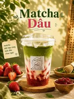 Hình ảnh Matcha dâu