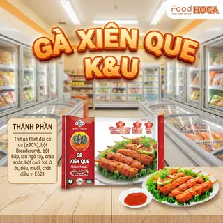 GÀ XIÊN QUE 99 K&U (date mới mỗi ngày) - 109.000 ₫ tại Hoca Food - Đường Số 17