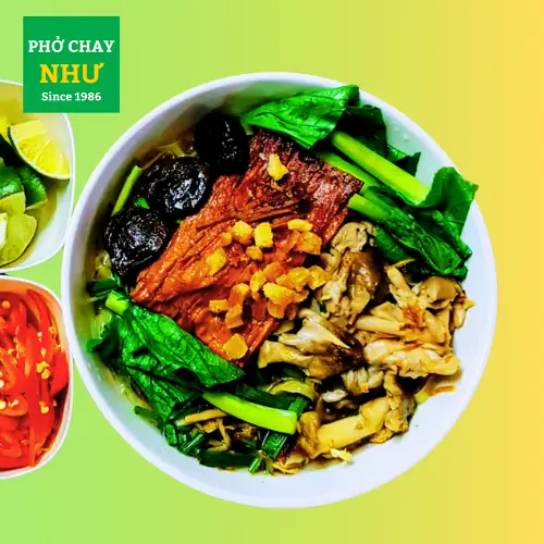 Mì Tiềm Chay - Roasted-Braised Veggie Noodles - 69.000 ₫ tại  Phở Chay Như - Trương Quyền