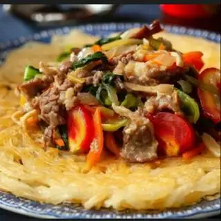 Hình ảnh Phở xào giòn