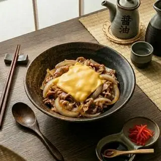 Hình ảnh TÔ CƠM BÒ MỸ PHOMAI - GYUDON CHIZU