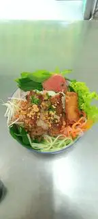 Hình ảnh BÚN THỊT NƯỚNG + KHÔNG CHẢ GIÒ ( THÊM THỊT) + KHÔNG NEM (THÊM THỊT)
