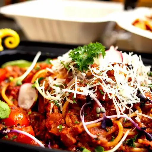 Mì ý sốt bò bằm (Bolognese) - 75.000 ₫ tại  Đẫm - Mì Ý & Cơm Chiên - Phạm Văn Hai